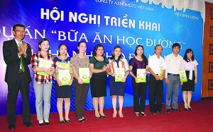 Đà Nẵng: Áp dụng bộ thực đơn chuẩn cho học sinh bán trú